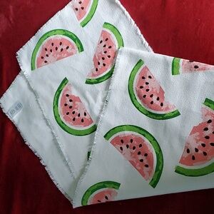 Martha Stewart Watermelon Table Runner
